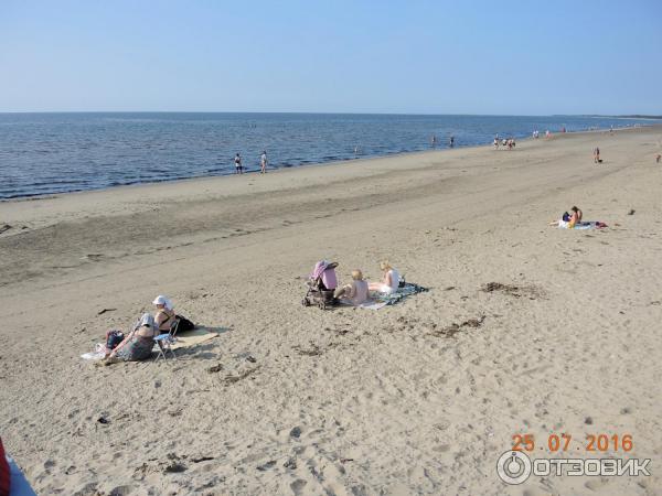 Пляж Белого моря на острове Ягры, Северодвинск.