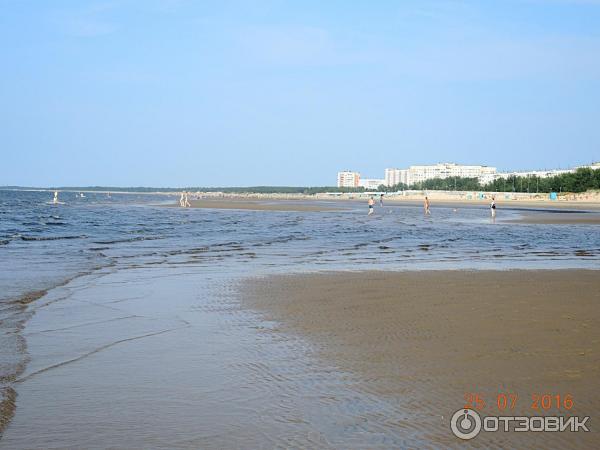 Пляж Белого моря на острове Ягры, Северодвинск.