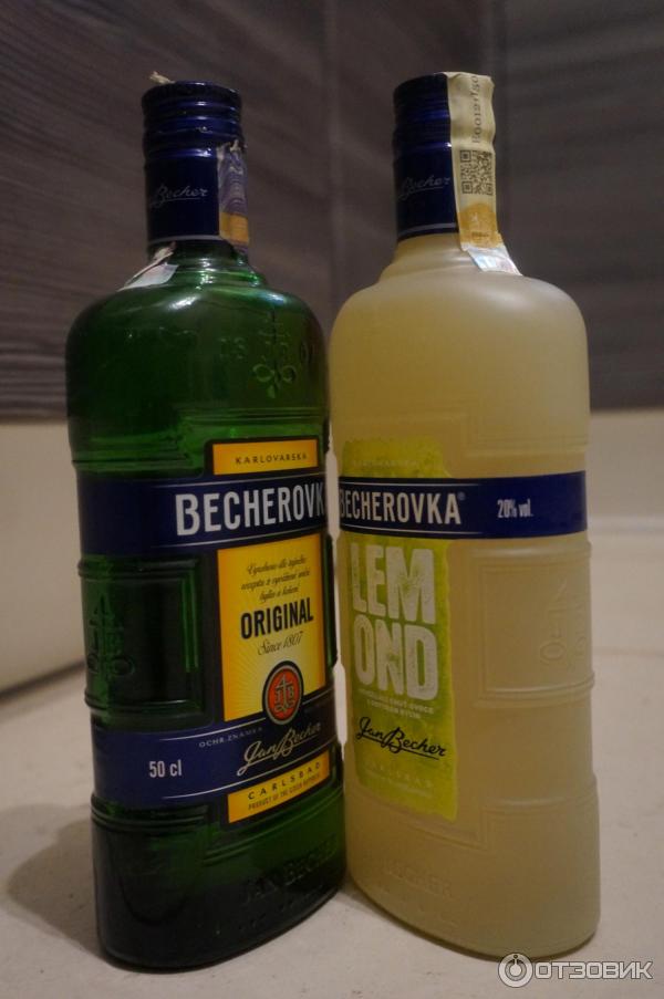 Ликер Becherovka Lemond фото