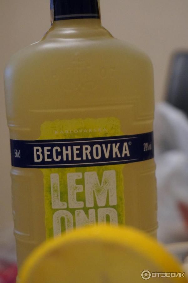 Ликер Becherovka Lemond фото