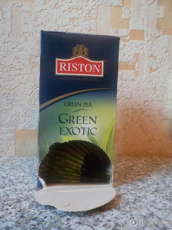 Чай Riston Green Exotic в пакетиках фото