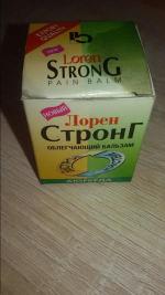Бальзам облегчающий Loren Strong фото