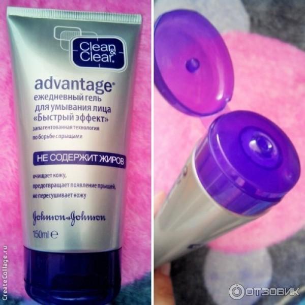 Ежедневный гель для умывания Clean & Clear Advantage фото