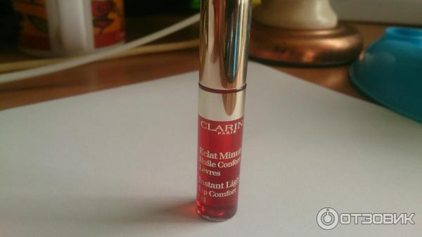 Масло для губ Clarins Eclat minute Huile Instant Light Lip Comfort oil фото