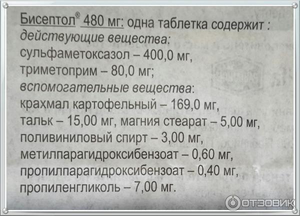 Бисептола 480 В Таблетках Взрослым Купить