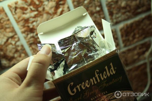 Черный чай Greenfield Earl Grey Fantasy фото