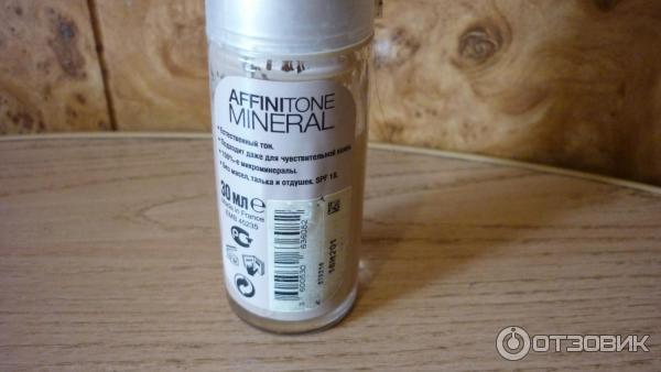 тональный крем Mabelline Affinitone Mineral совершенный тон