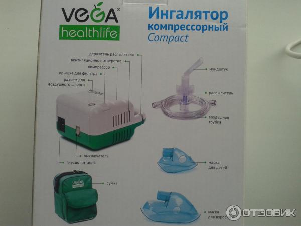 Ингалятор компрессионный Vega Compact фото