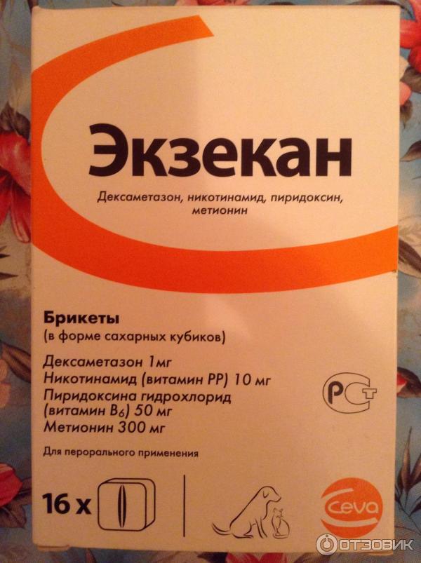 Можно ли собаке дать таблетку от аллергии. Экзекан. Экзекан 1 кубик. Лекарство от аллергии для собак. Таблетки от зуда для собак.