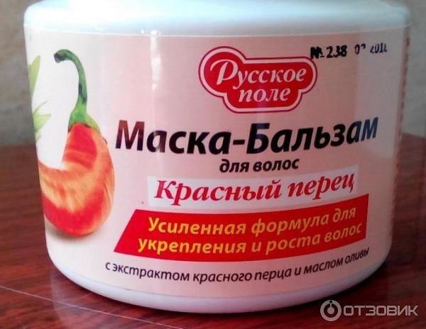 Маска-бальзам для волос Русское поле Красный перец фото