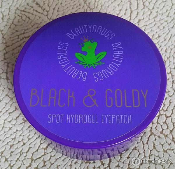 Гидрогелевые патчи Spot Hydrogel Eyepatch Black & Goldy фото