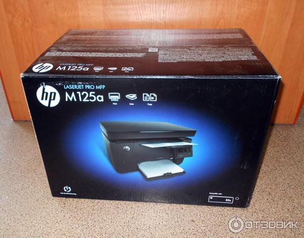 Отзыв о Лазерное МФУ HP LaserJet Pro MFP M125a | Простое, удобное, но ...