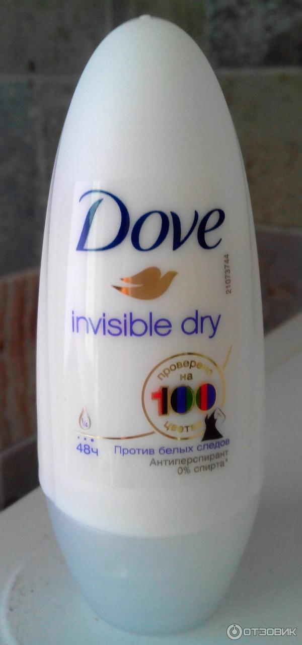 Антиперспирант шариковый Dove Invisible Dry фото