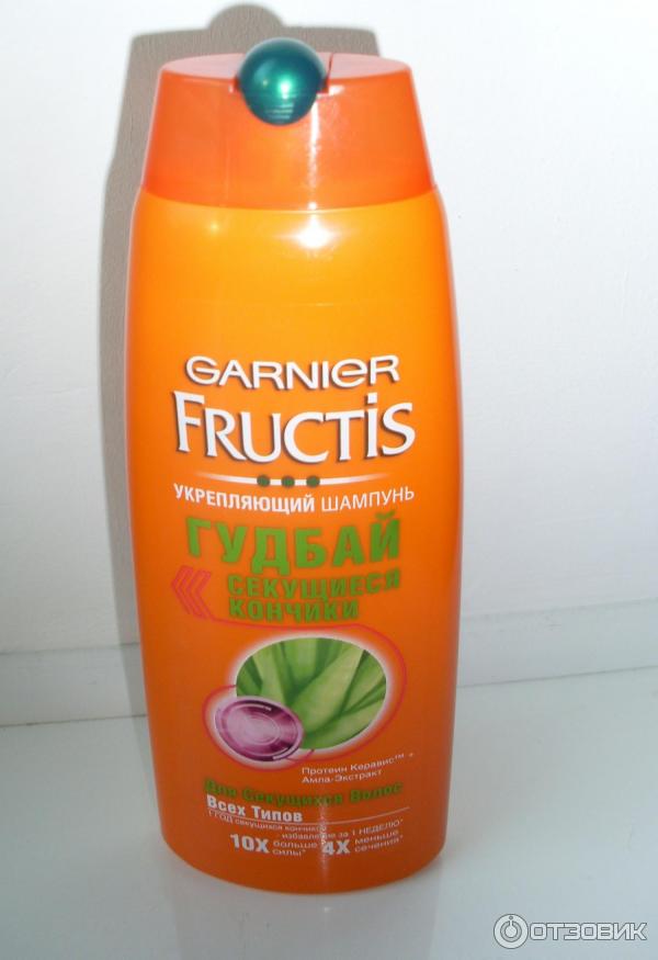 Шампунь и бальзам Garnier Fructis Гудбай секущиеся кончики фото