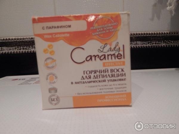 Восковые полоски Caramel для депиляции лица фото