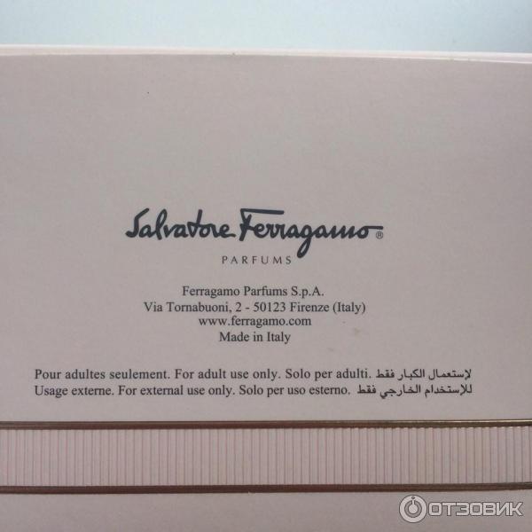 Духи Salvatore Ferragamo Signorina фото