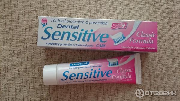 Зубная паста Dental Sensitive фото