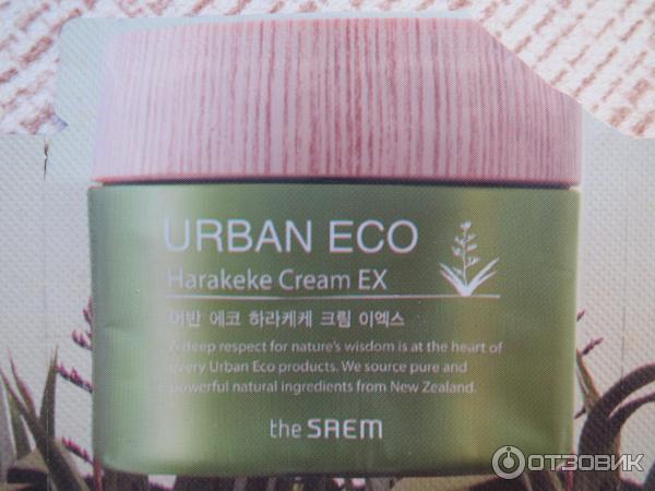 Питательный крем для лица The Saem Urban Eco Harakeke фото