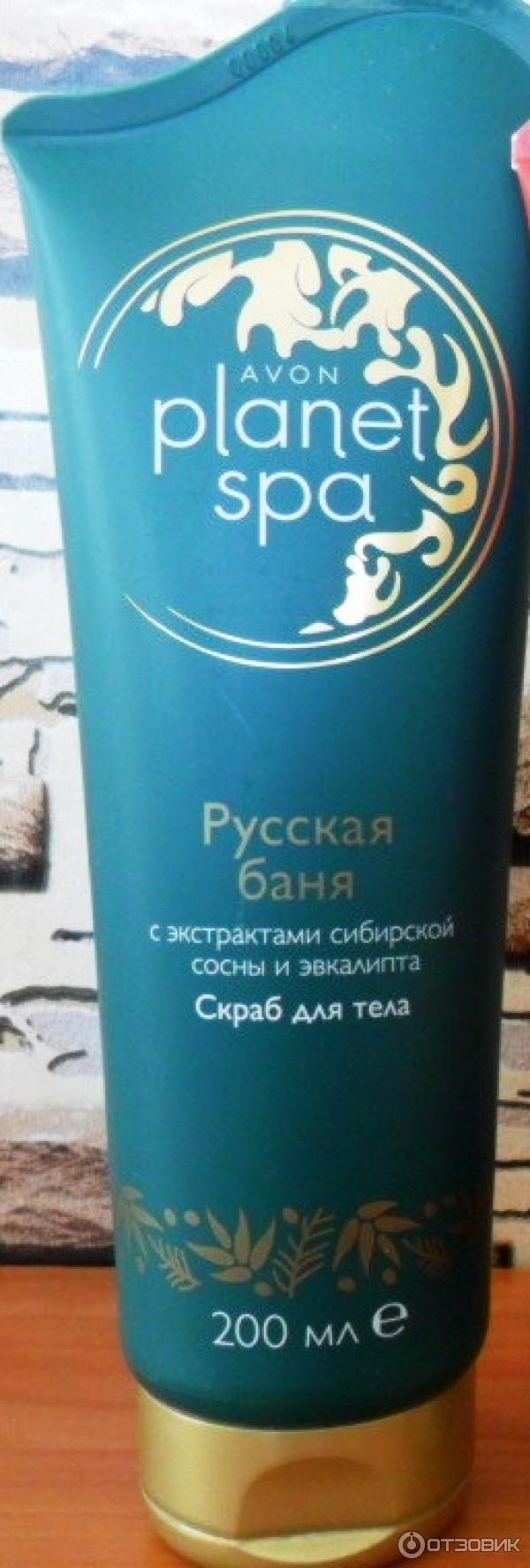 Скраб для тела Avon Planet spa Русская баня фото