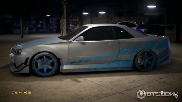 Отделка Nissan Skyline Брайана в Need for Speed.