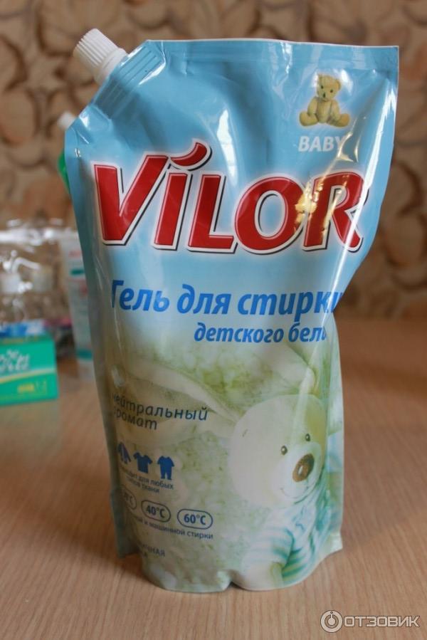 гель для стирки Vilor