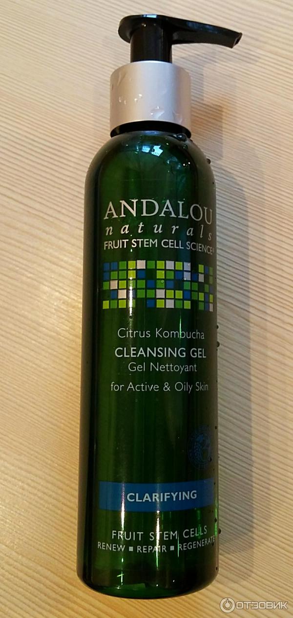 Очищающий гель для умывания Andalou Naturals Citrus Kombucha фото