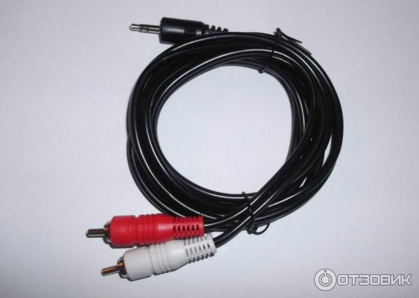 Кабель аудио Perfeo 3.5 Jack 2RCA кабель