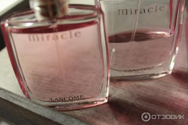 Miracle Lancome с упаковкой разница в цвете версий