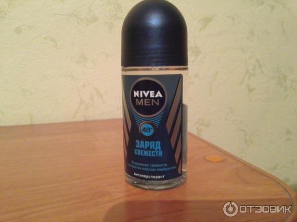 Дезодорант-антиперспирант шариковый Nivea for Men Заряд свежести фото