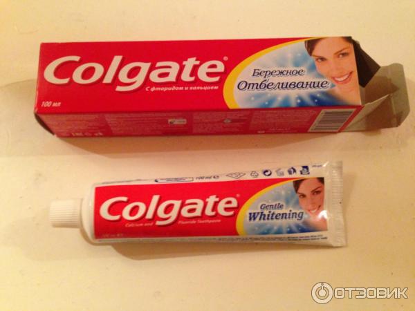 Зубная паста Colgate Бережное отбеливание фото