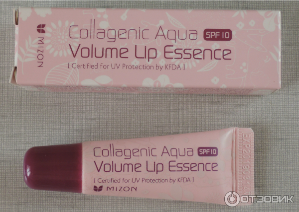 Бальзам для губ Mizon Collagenic Aqua Volume Lip Essence фото