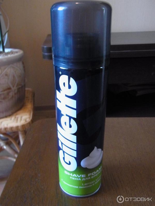 Пена для бритья Gillette Lemon Lime