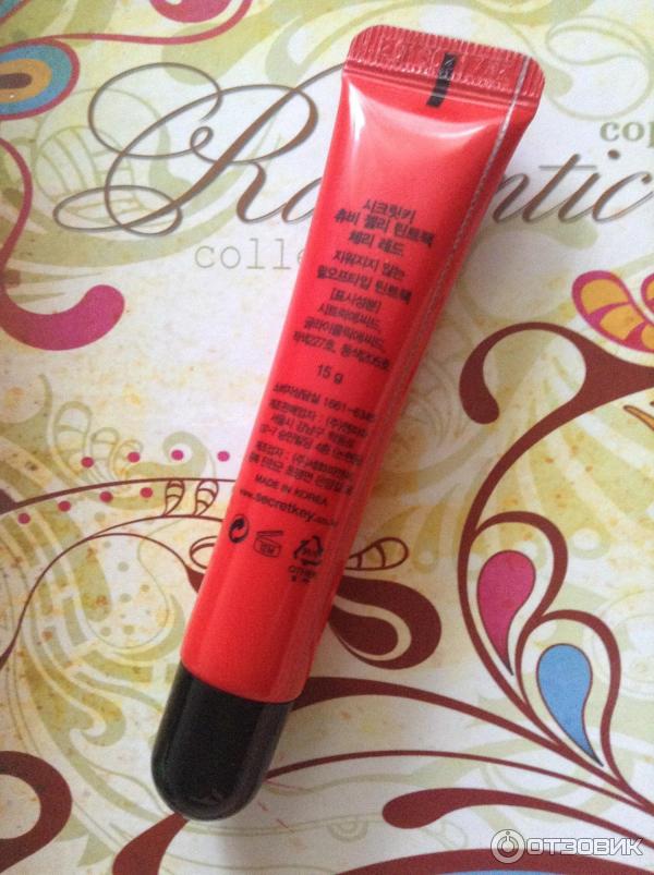 Тинт-маска для губ Secret Kiss Chubby jelly tint фото