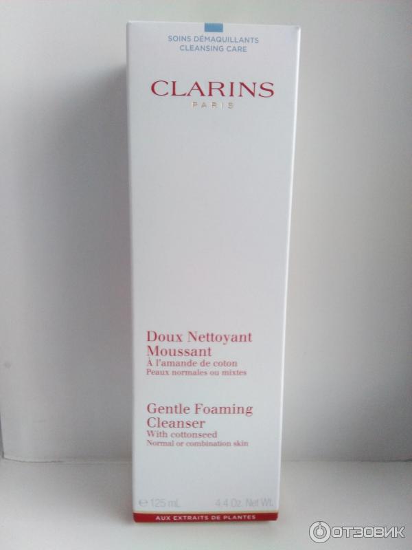 Пенка Clarins Gentle Foaming Cleanser With Cottonseed фото