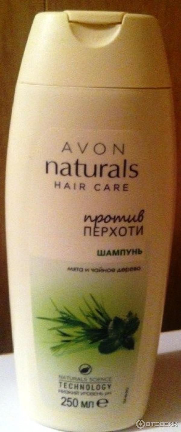 Шампунь от перхоти Avon Naturals Мята и чайное дерево фото