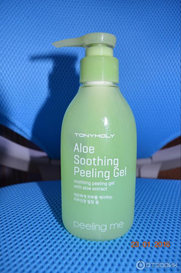 Пилинг-гель Tony Moly Peeling Me Aloe Peeling Gel фото