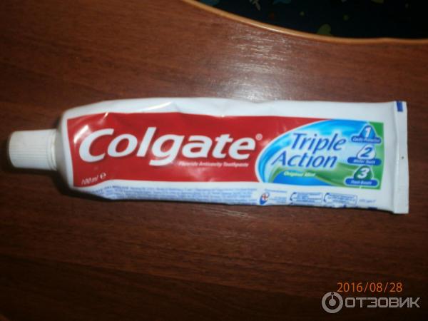 Зубная паста Colgate Triple Action фото