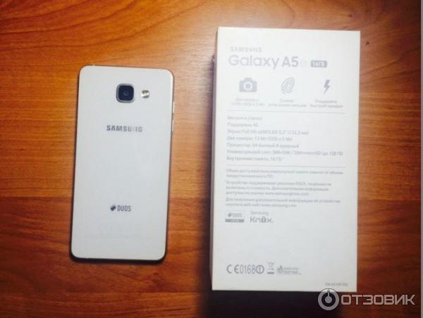 Смартфон Samsung Galaxy A5 2016 фото