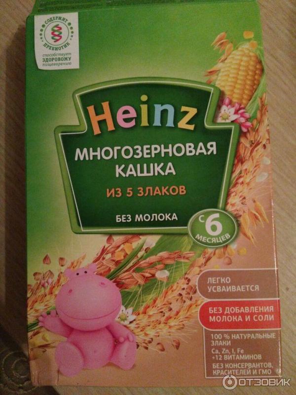 Детская каша Heinz фото