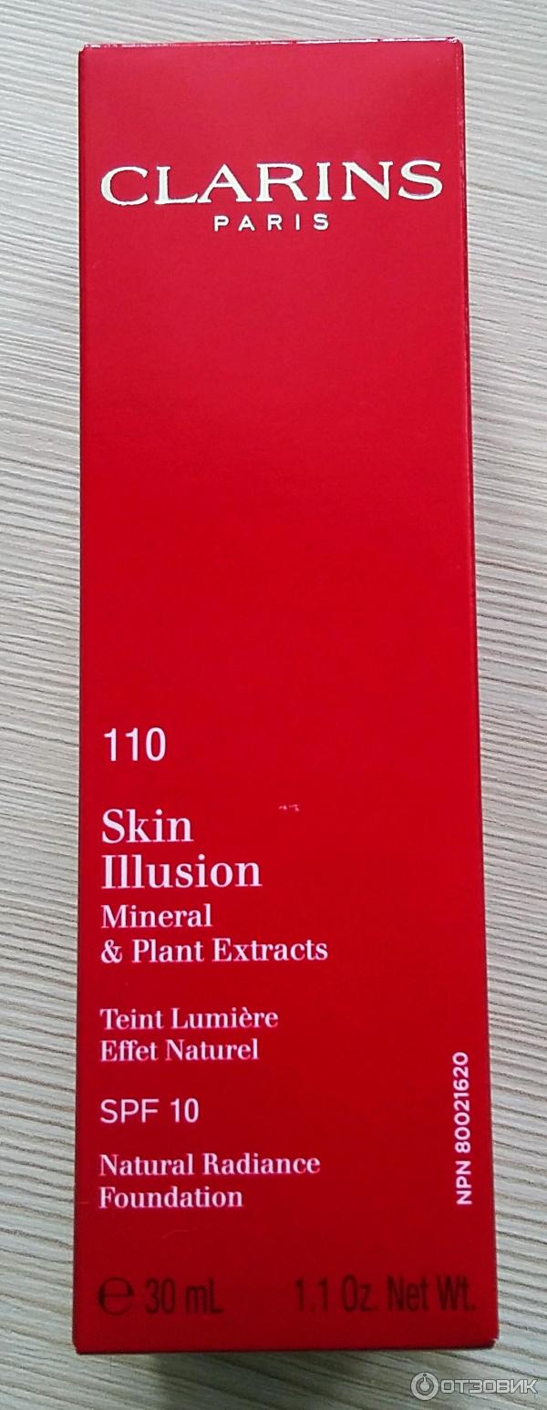 Тональный крем Clarins Skin Illusion Mineral & Plant Extracts фото