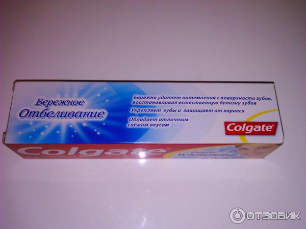 Зубная паста Colgate Бережное отбеливание фото