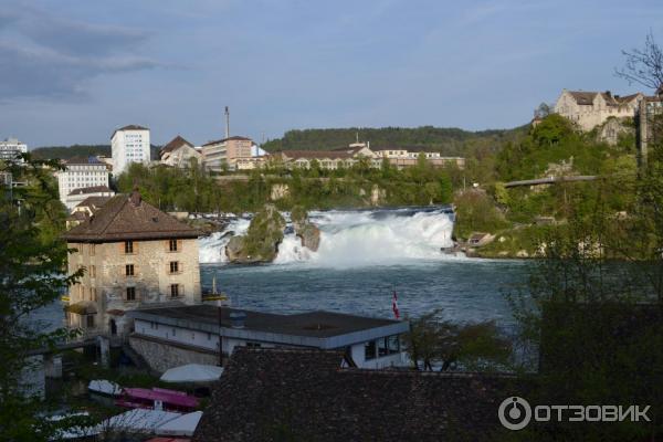 Рейнский водопад (Швейцария) фото