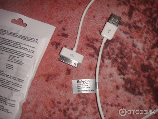 USB-кабель Selecline для зарядки Apple фото