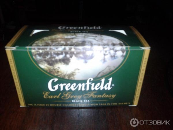 Черный чай Greenfield Earl Grey Fantasy фото