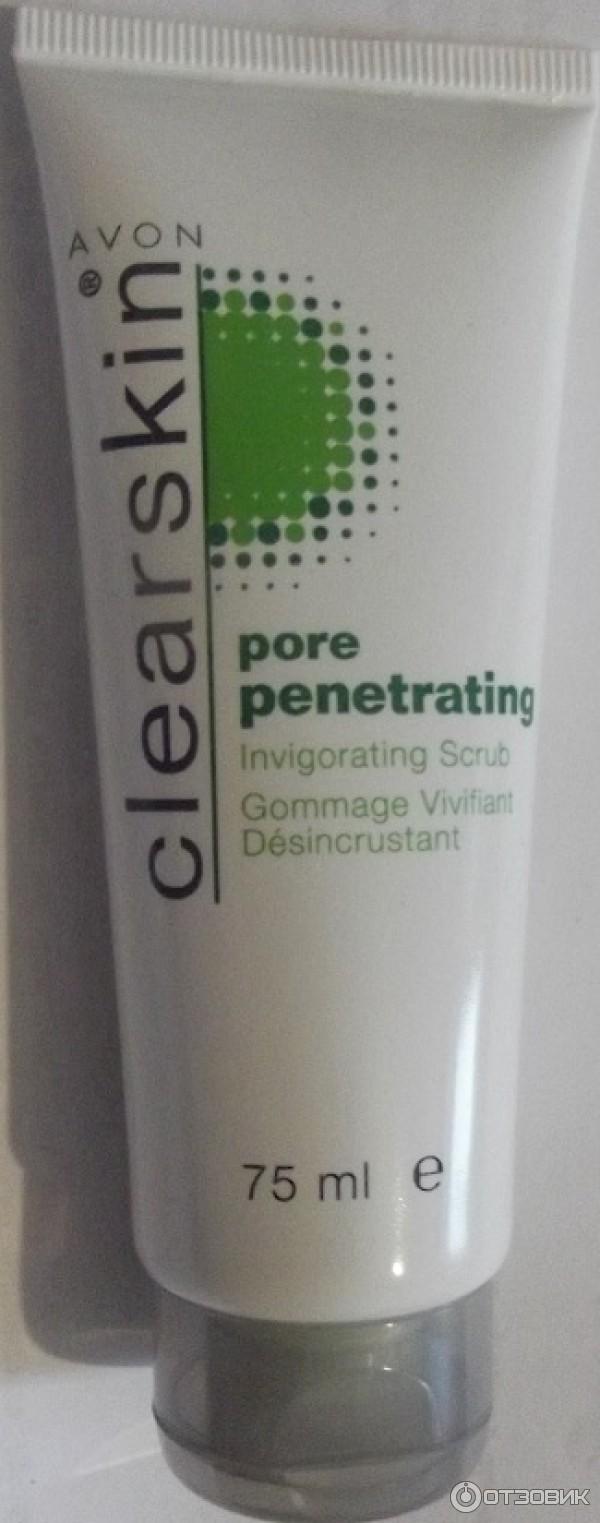 Скраб для лица Avon Clearskin pore penetrating фото