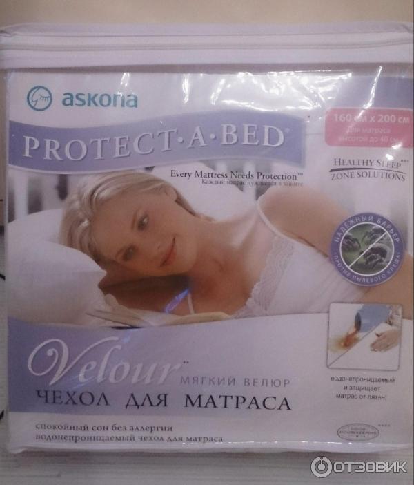 Чехол для матраса Askona Protect-a-Bed Velour фото