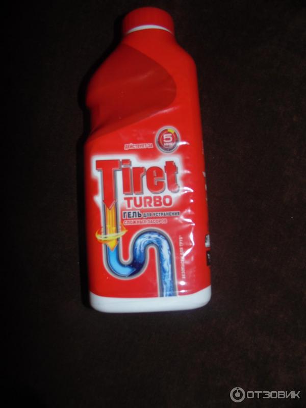 Чем заменить тирет в домашних условиях Отзыв о Гель Tiret Turbo для устранения засоров в канализационных трубах история