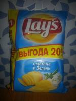 Картофельные чипсы Lays фото