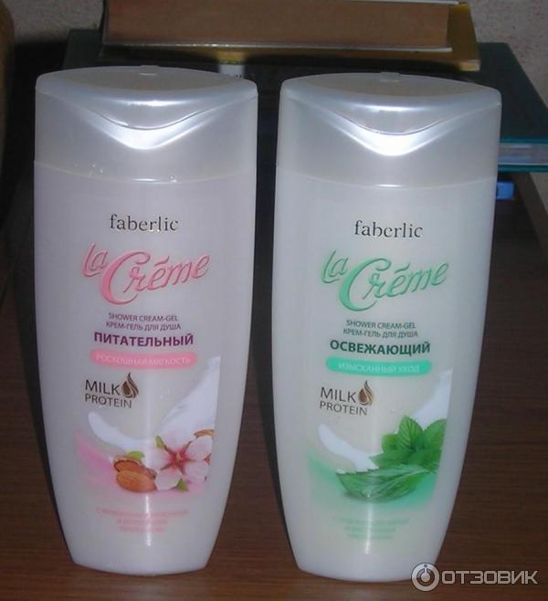 Крем-гель для душа Faberlic La Creme фото