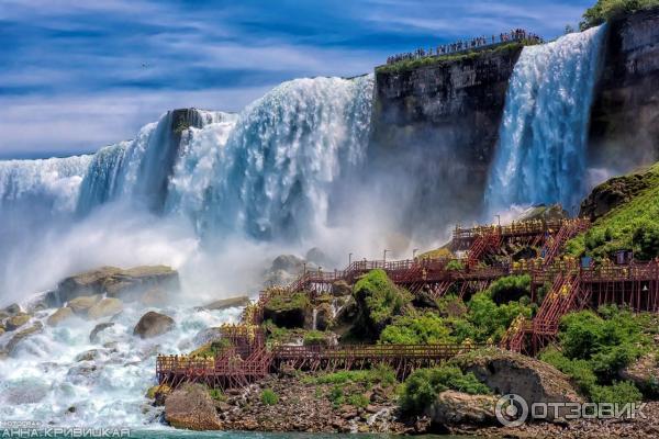 Ниагарский водопад (США-Канада, Нью-Йорк-Онтарио) фото